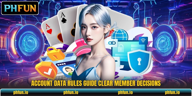 Account data rules guide clear member decisions Account data rules guide clear member decisions