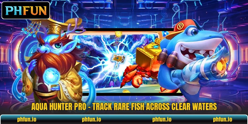 Aqua Hunter Pro - Track Rare Fish Across Clear Waters