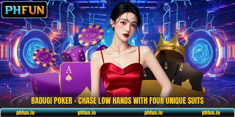 Badugi Poker - Chase Low Hands With Four Unique Suits