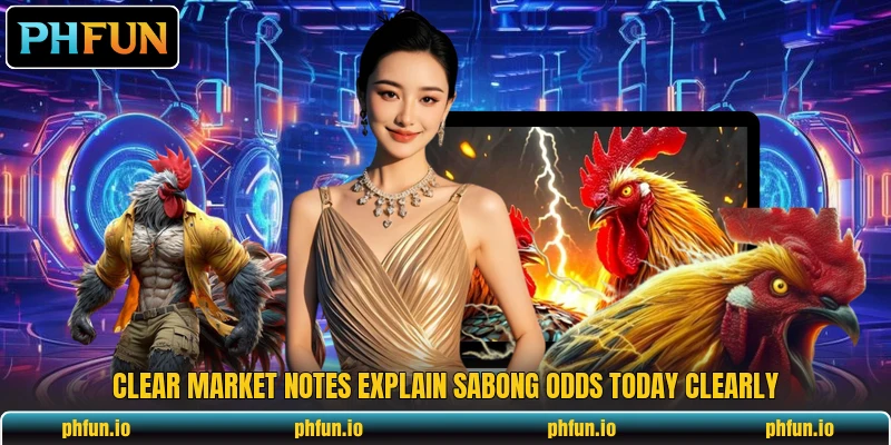 Clear market notes explain Sabong Odds Today clearly