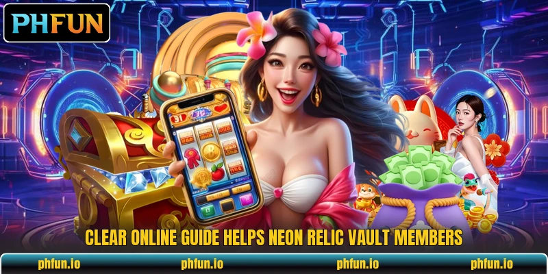 Clear online guide helps Neon Relic Vault members