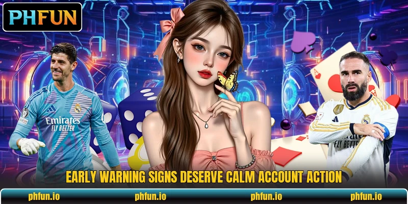 Early warning signs deserve calm account action Early warning signs deserve calm account action
