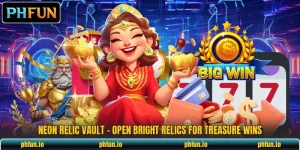 Neon Relic Vault - Open Bright Relics For Treasure Wins