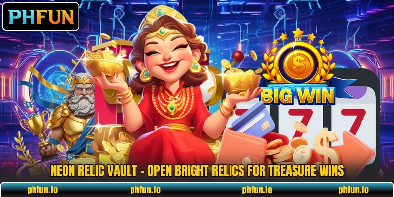 Neon Relic Vault - Open Bright Relics For Treasure Wins