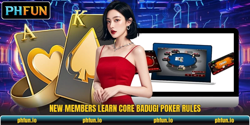 New members learn core badugi poker rules New members learn core badugi poker rules