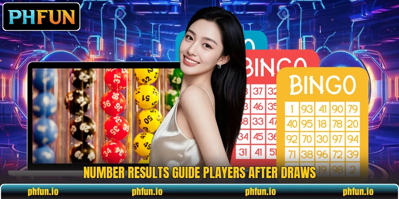 Number results guide players after draws Number results guide players after draws