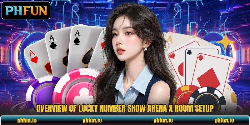 Overview of Lucky Number Show Arena X room setup Overview of Lucky Number Show Arena X room setup