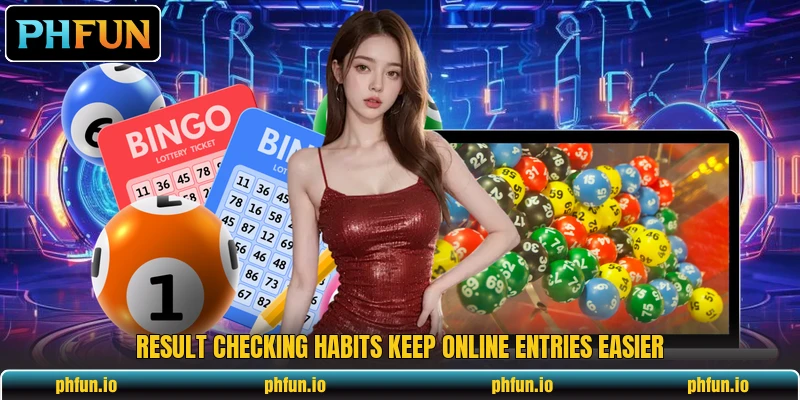 Result checking habits keep online entries easier