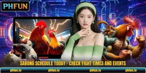 Sabong Schedule Today - Check Fight Times And Events