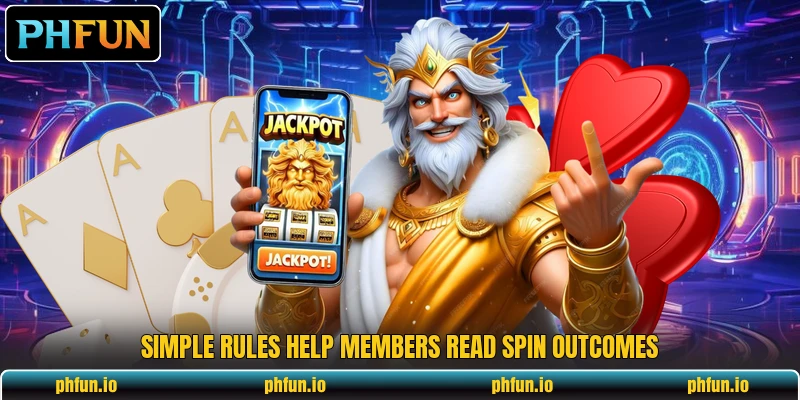 Simple rules help members read spin outcomes