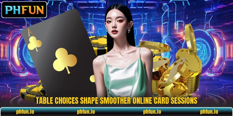 Table choices shape smoother online card sessions Table choices shape smoother online card sessions